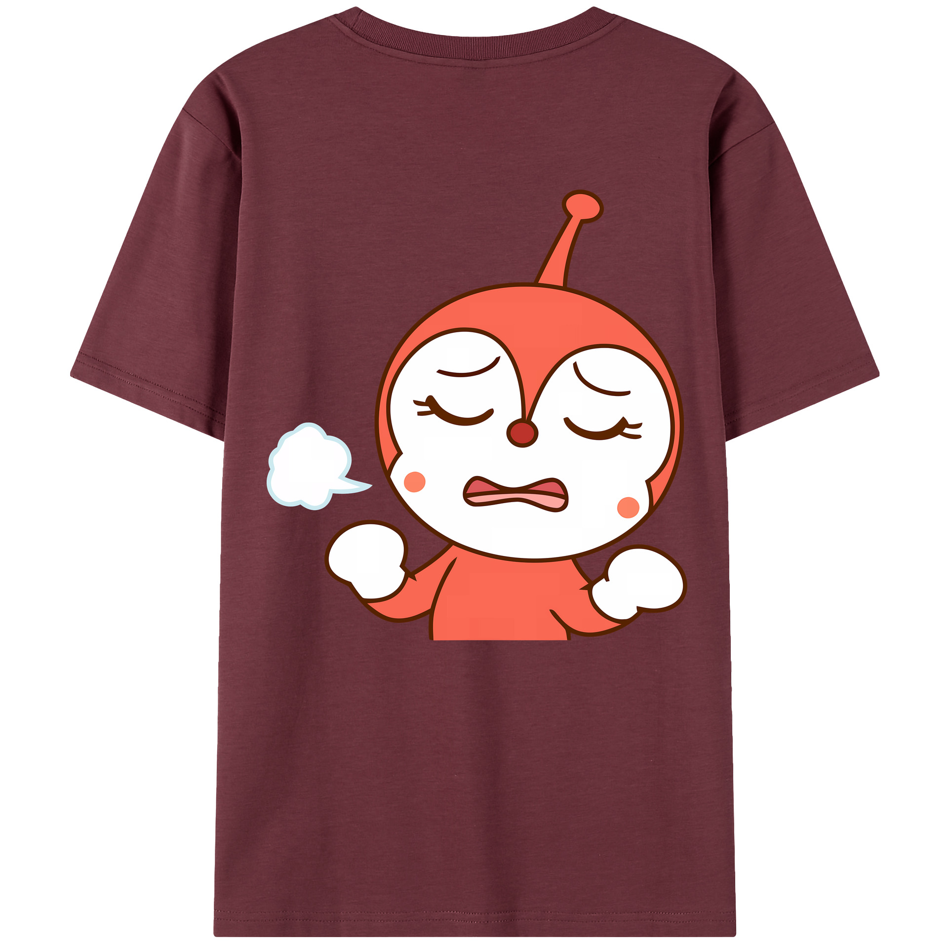 （画像用） アンパンマン Anpanman 綿100％半袖Tシャツ（背面プリント）